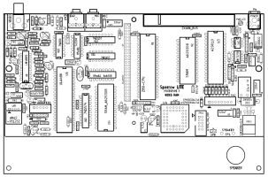 Sparrow 48K PCB layout Sparrow 48K PCB layout